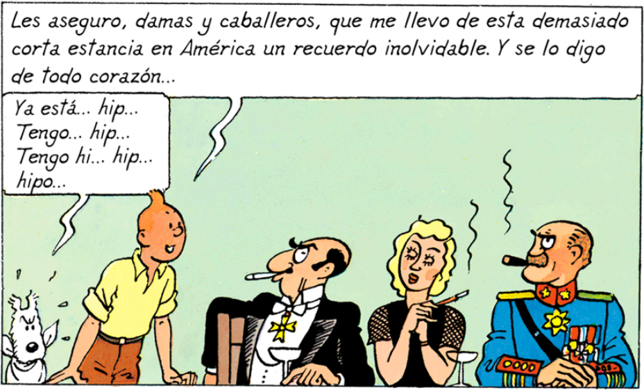 Les Aventures de Tintin - Tintin en Amérique - Rastapopoulos Personnage